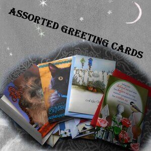 Greeting Card Bundle of 21 Assorted Birthday, Get Well, Blanks, Sympathy & more